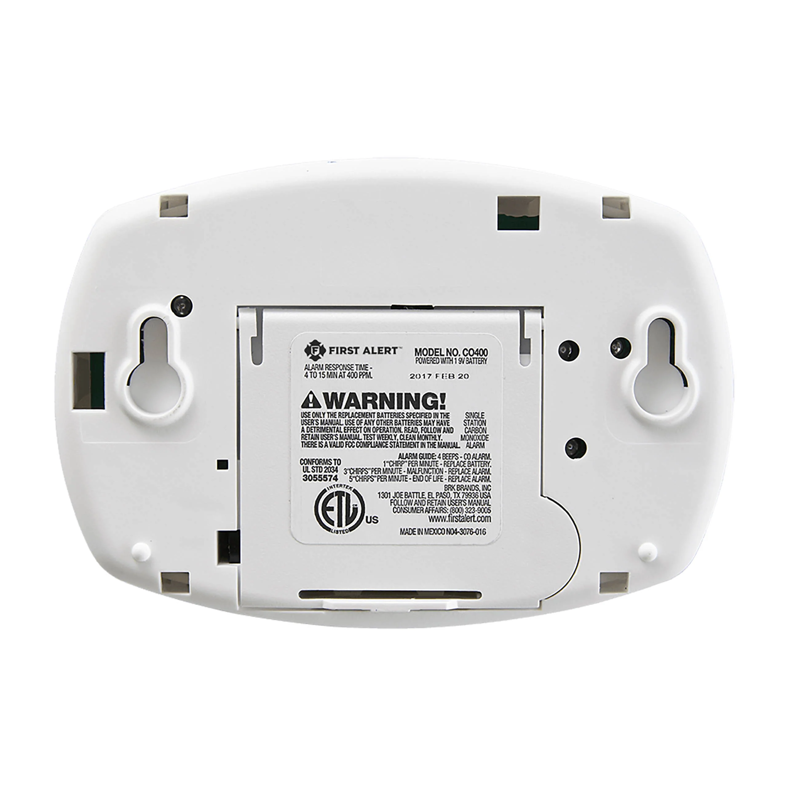 Battery Powered Carbon Monoxide Alarm - Image 10