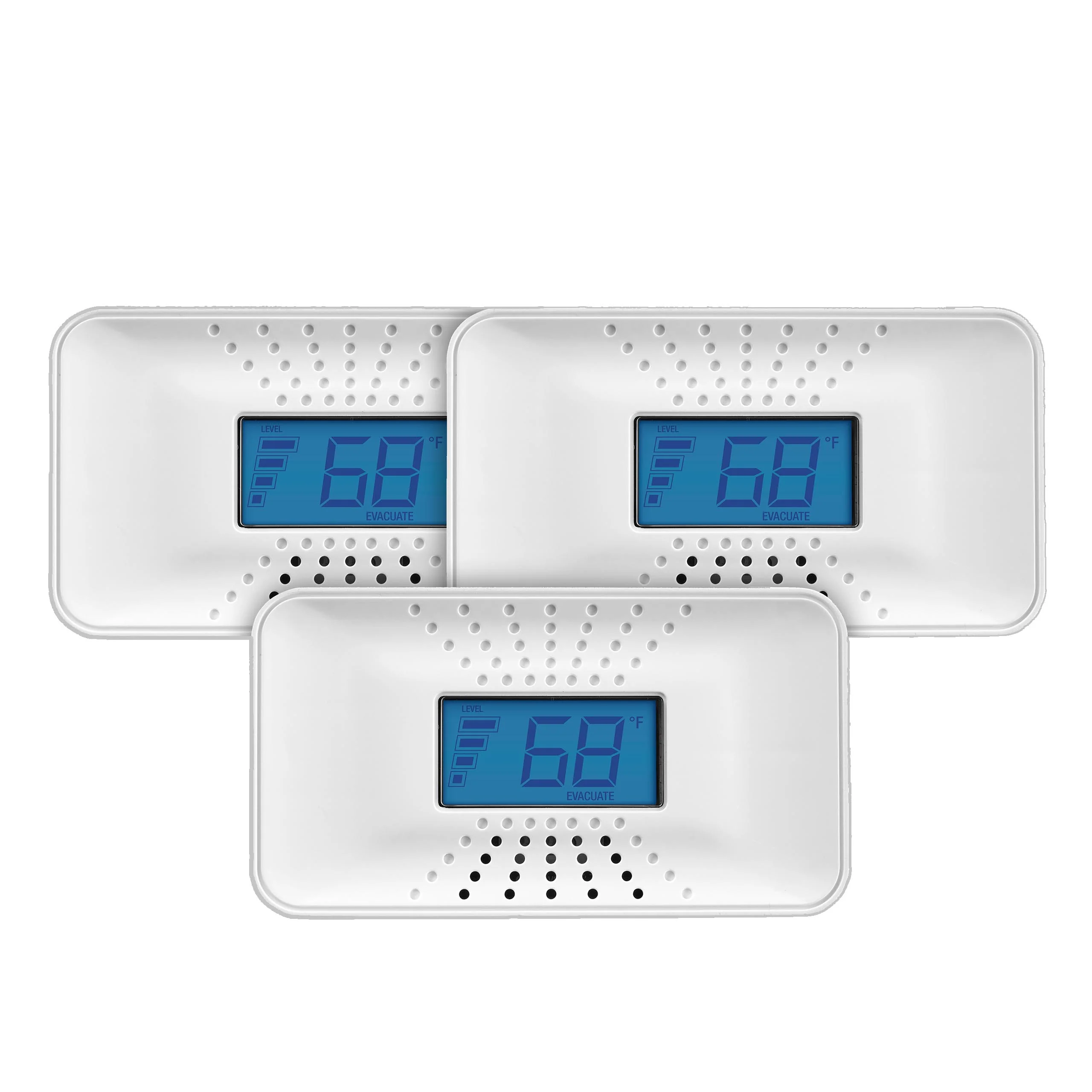 Carbon Monoxide Alarm with 10-Year Battery and Digital Temperature Display - Image 17