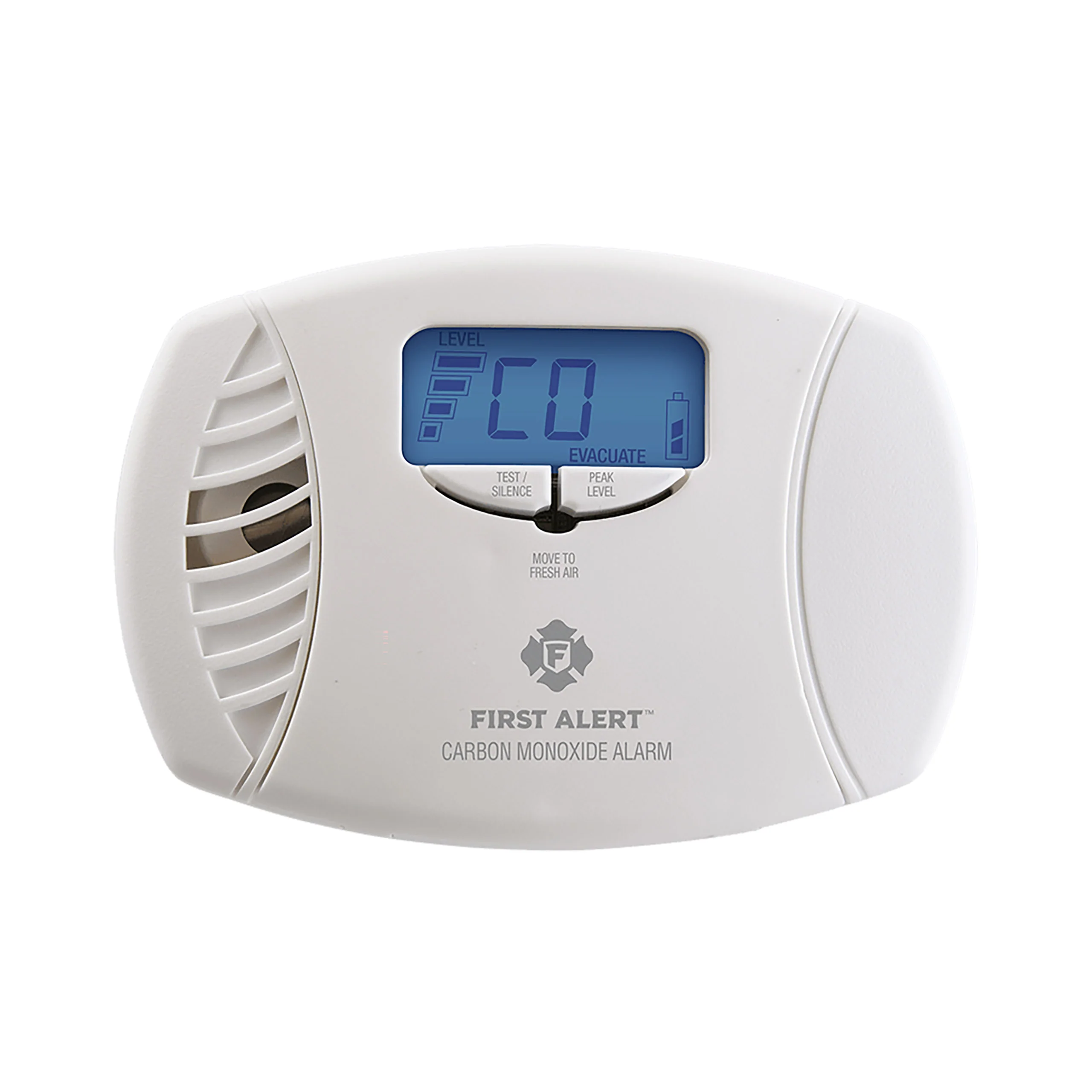 Plug-In Carbon Monoxide Alarm with Battery Backup and Digital Display - Image 12