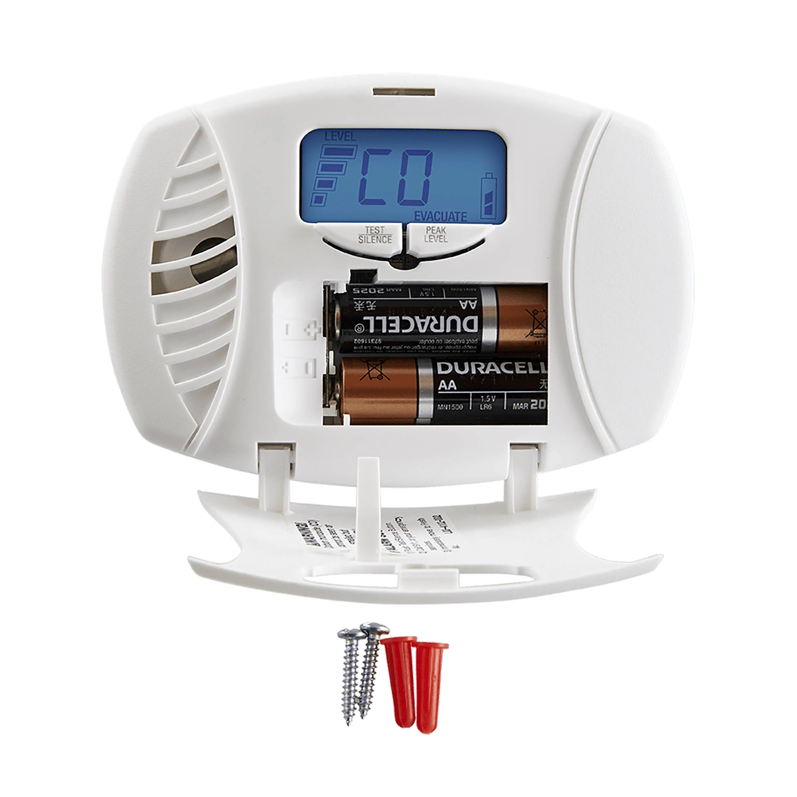 Plug-In Carbon Monoxide Alarm with Battery Backup and Digital Display - Image 16