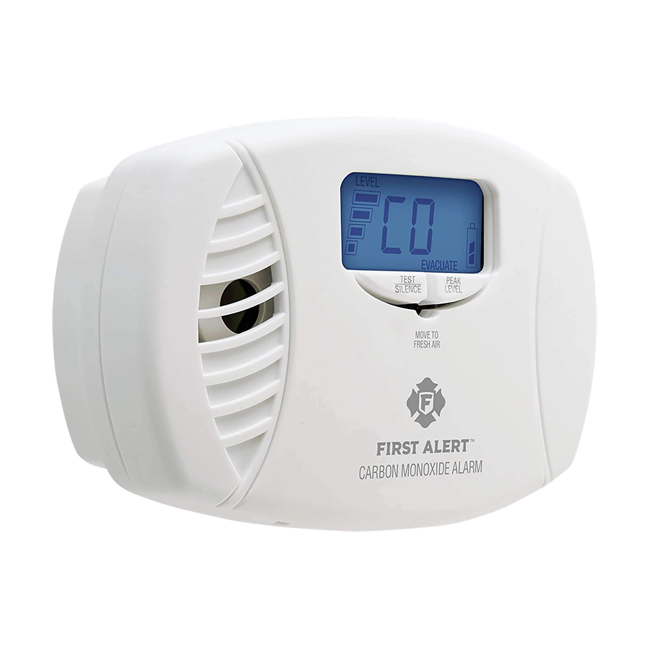 Plug-In Carbon Monoxide Alarm with Battery Backup and Digital Display - Image 3