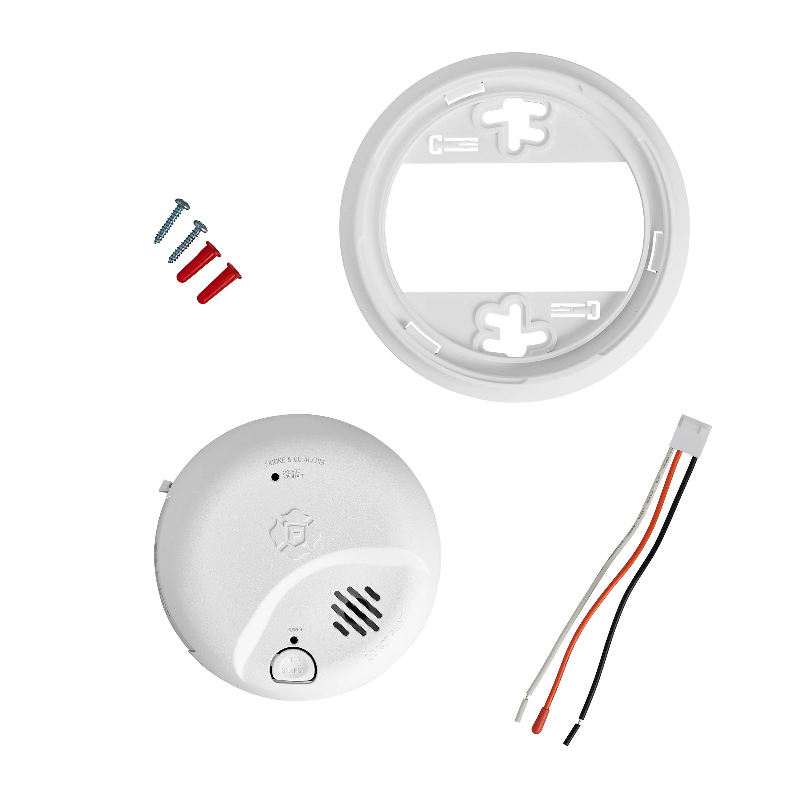 Interconnect Hardwire 2-in 1 Smoke and CO Alarm with 10-Year Battery Backup - Image 8