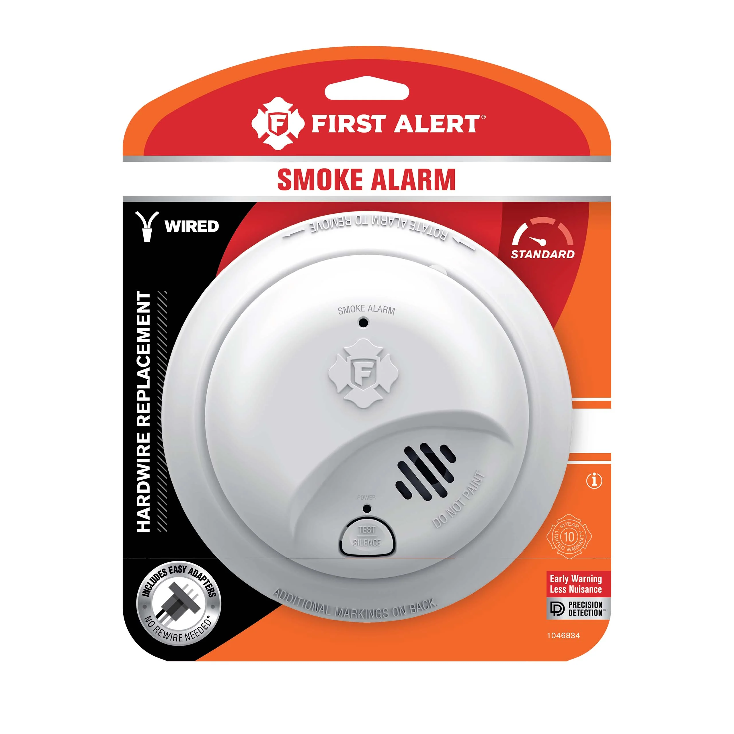 Interconnect Hardwire Smoke Alarm with Battery Backup - Image 3