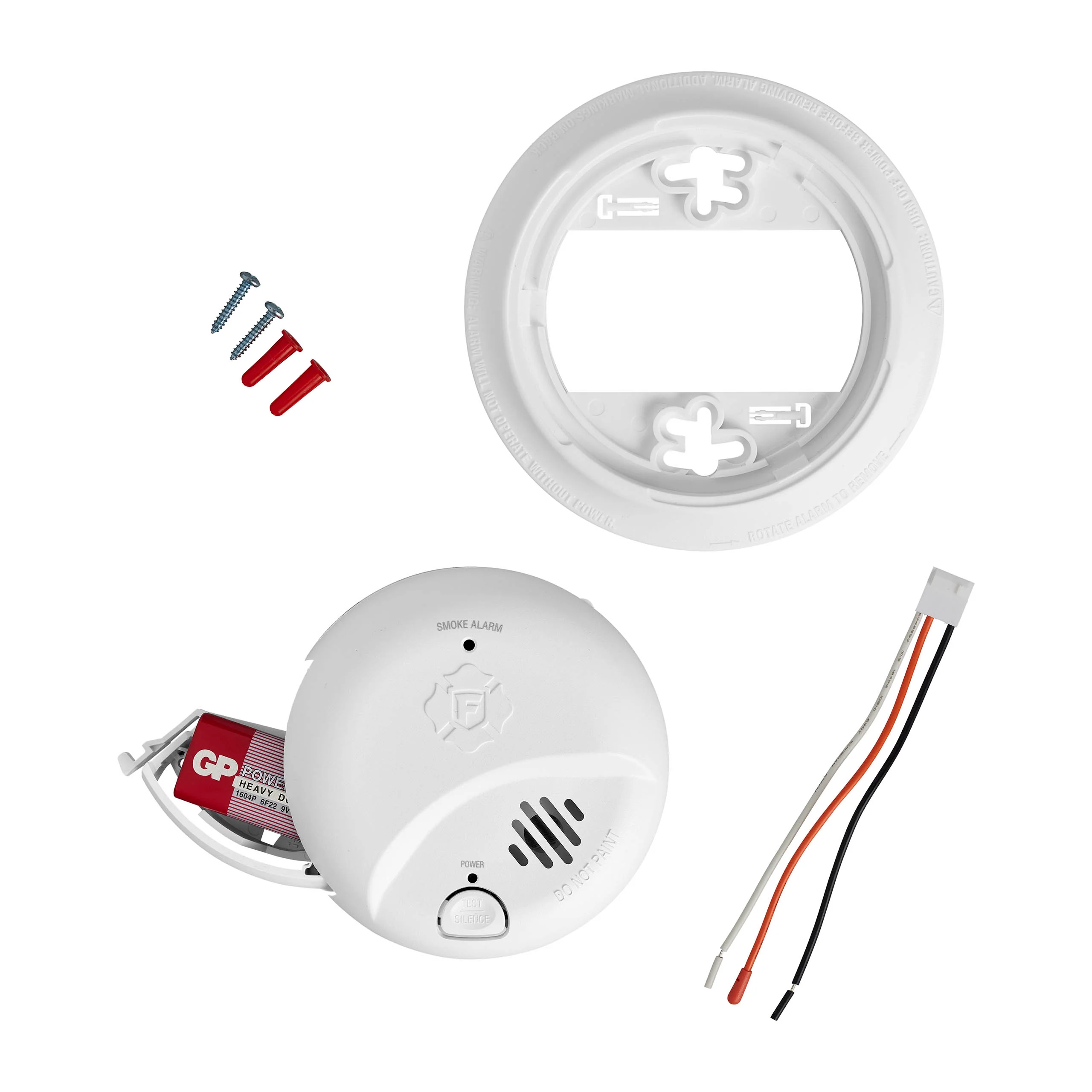 Interconnect Hardwire Smoke Alarm with Battery Backup - Image 7