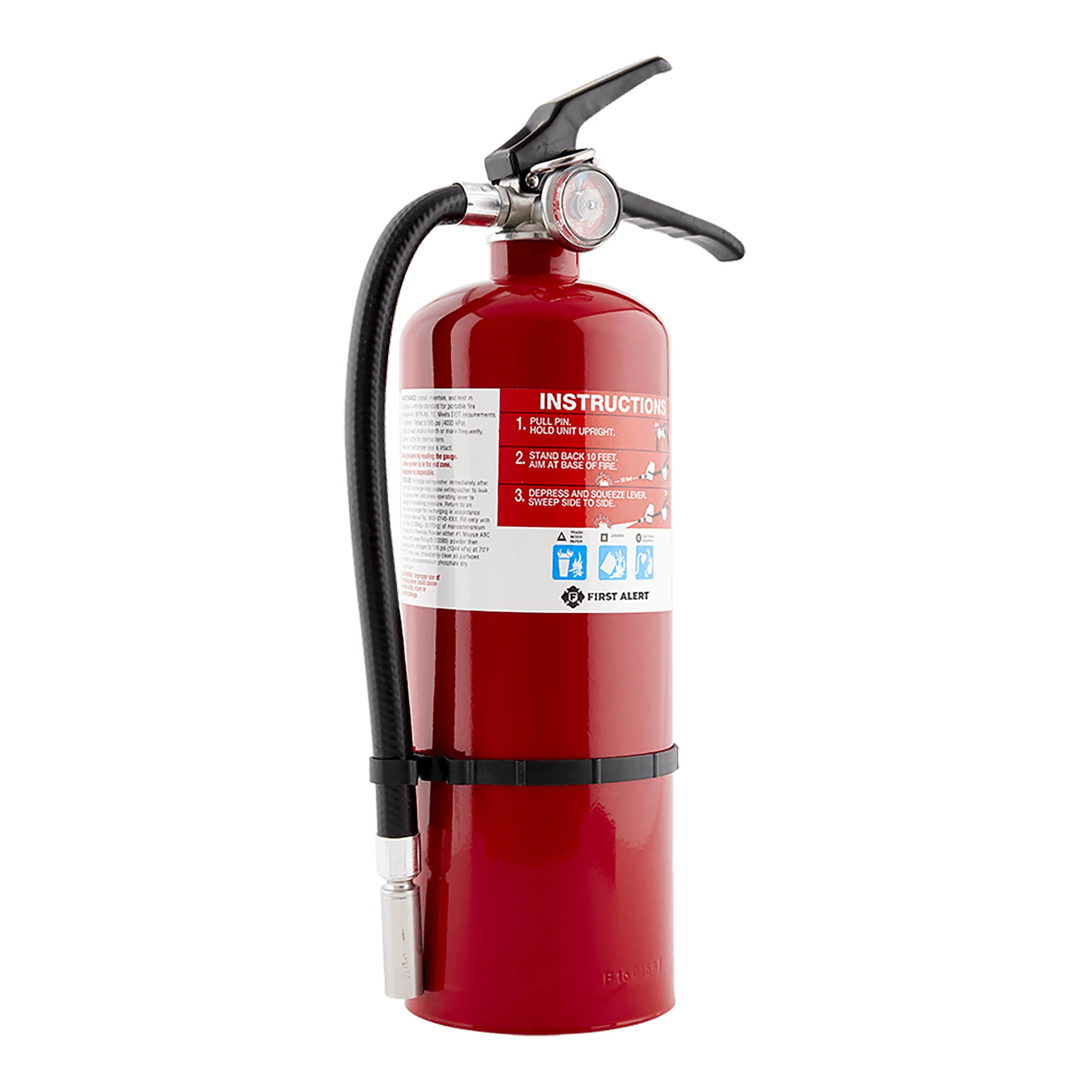 Rechargeable Compliance Fire Extinguisher UL Rated 2-A:10-B:C - Image 4